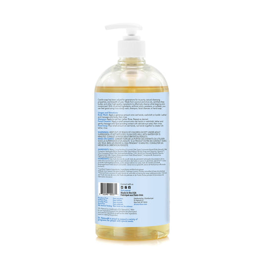    Dr. Natural Plant-Based Castile Liquid Soap - Peppermint