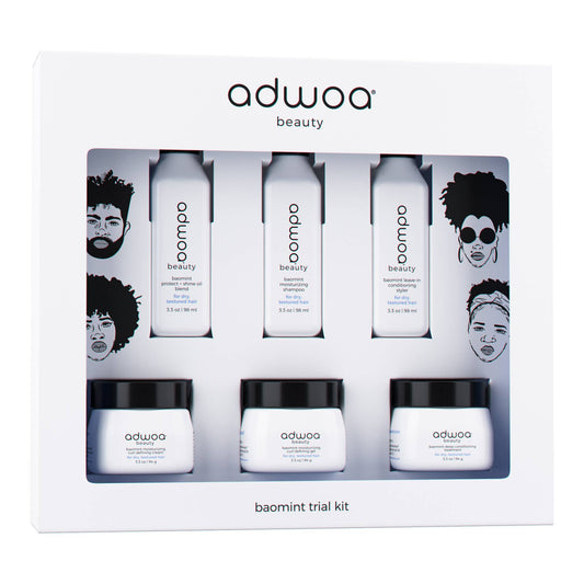    adwoa beauty baomint deluxe trial kit - phase 1 collection