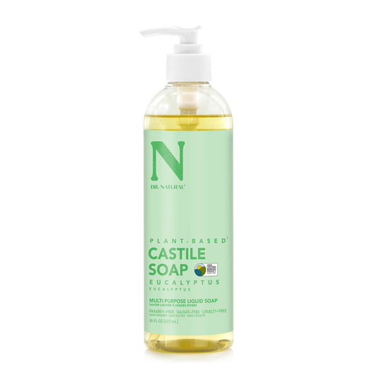    Dr. Natural Plant-Based Castile Liquid Soap - Eucalyptus